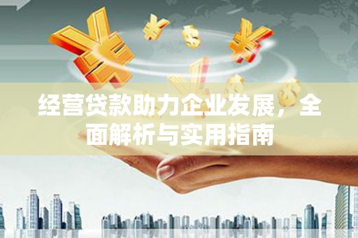 大余经营贷款助力企业发展，全面解析与实用指南