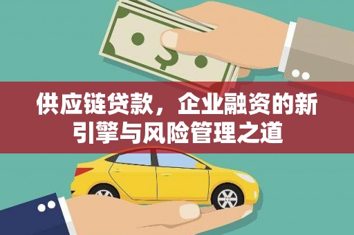 武鸣供应链贷款，企业融资的新引擎与风险管理之道
