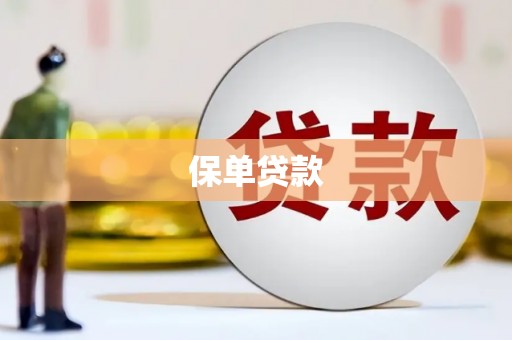 公安保单贷款