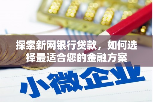 肥乡探索新网银行贷款，如何选择最适合您的金融方案