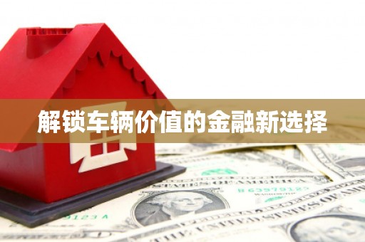 临猗解锁车辆价值的金融新选择