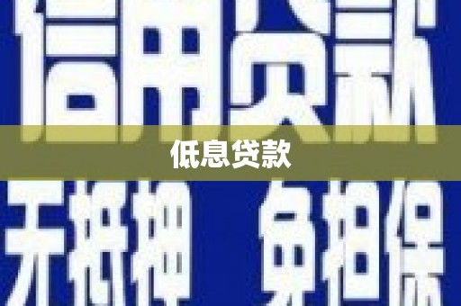 迭部低息贷款
