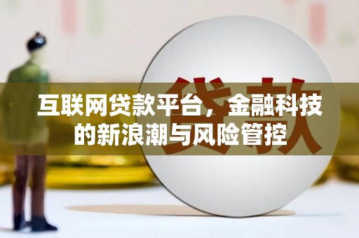 澄城互联网贷款平台，金融科技的新浪潮与风险管控