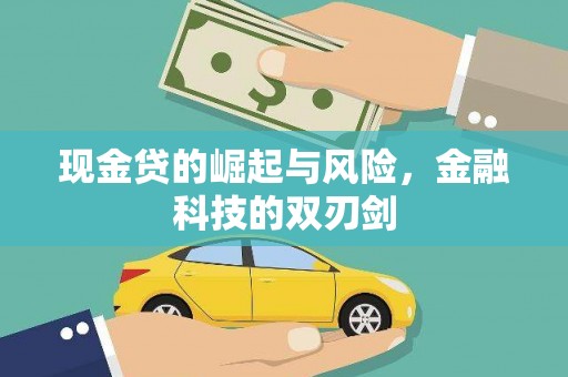 舒兰现金贷的崛起与风险，金融科技的双刃剑