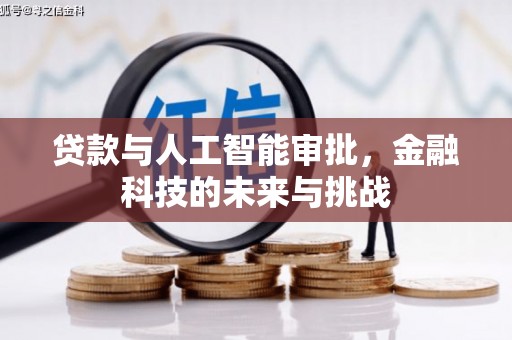 惠安贷款与人工智能审批，金融科技的未来与挑战