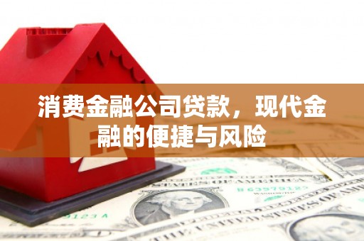 资中消费金融公司贷款，现代金融的便捷与风险