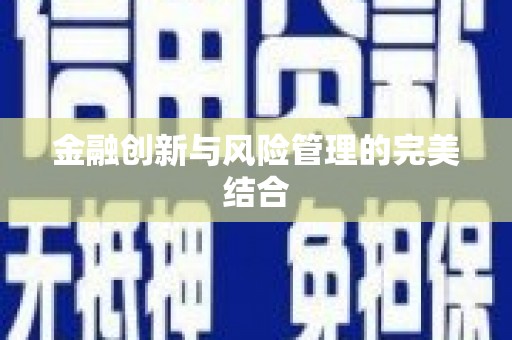 台西金融创新与风险管理的完美结合
