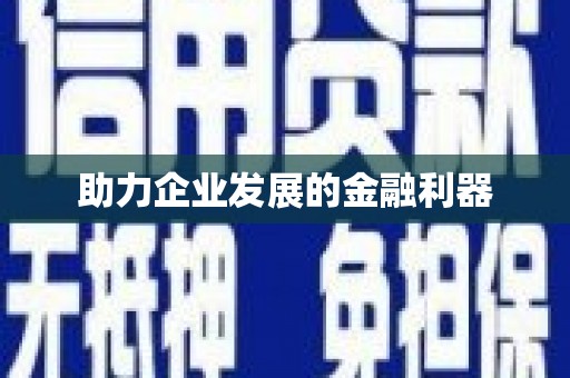 腾冲助力企业发展的金融利器